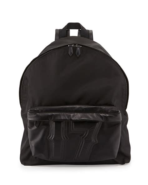 givenchy paisley nylon backpack|Men's Designer Backpacks .